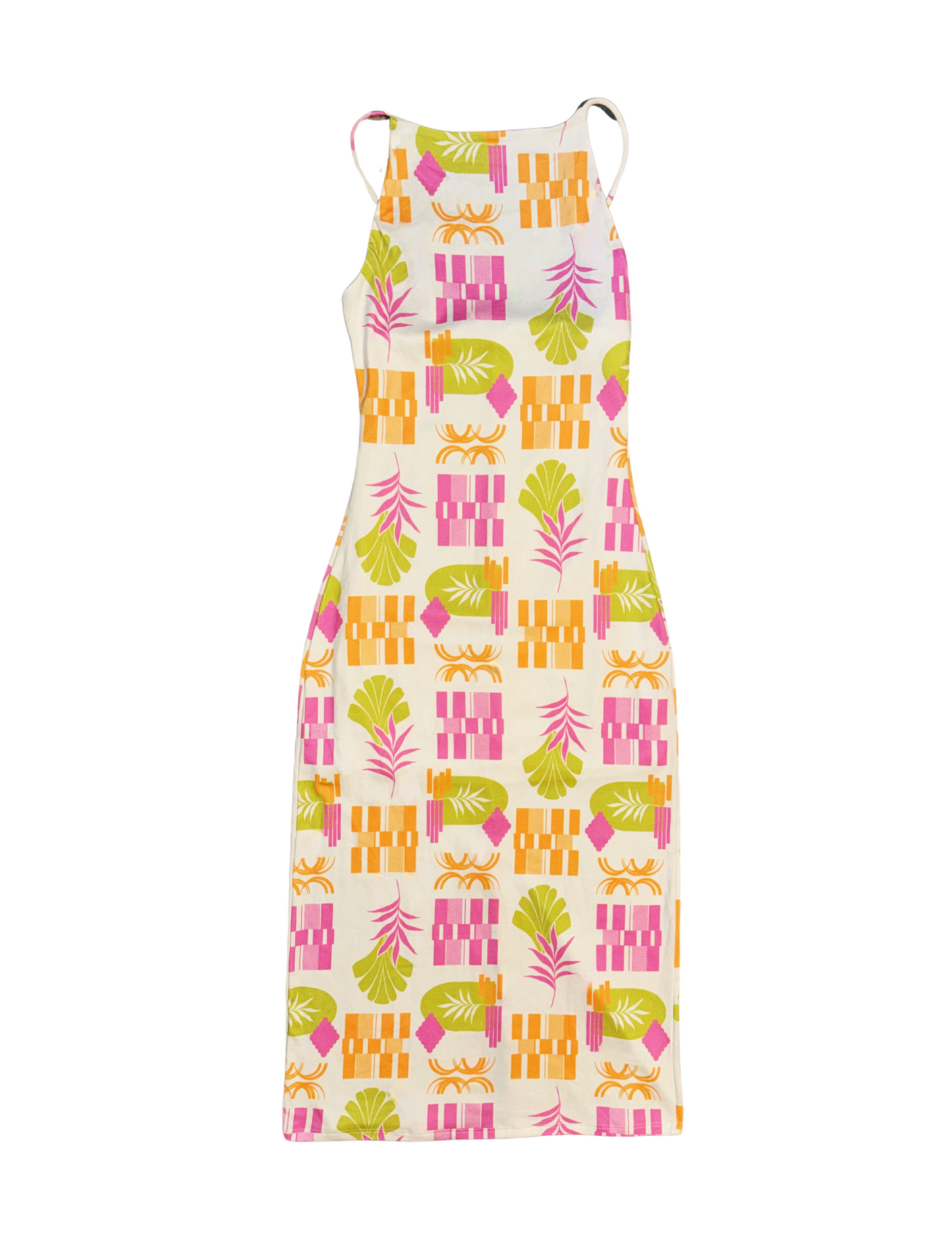 Tribal Bodycon Maxi Dress